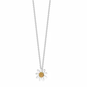 Daisy London Marguerite Daisy Silver Necklace 12mm N4002