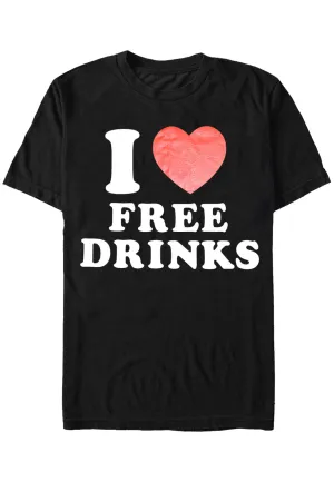 Dancitee - Free Drinks - T-Shirt