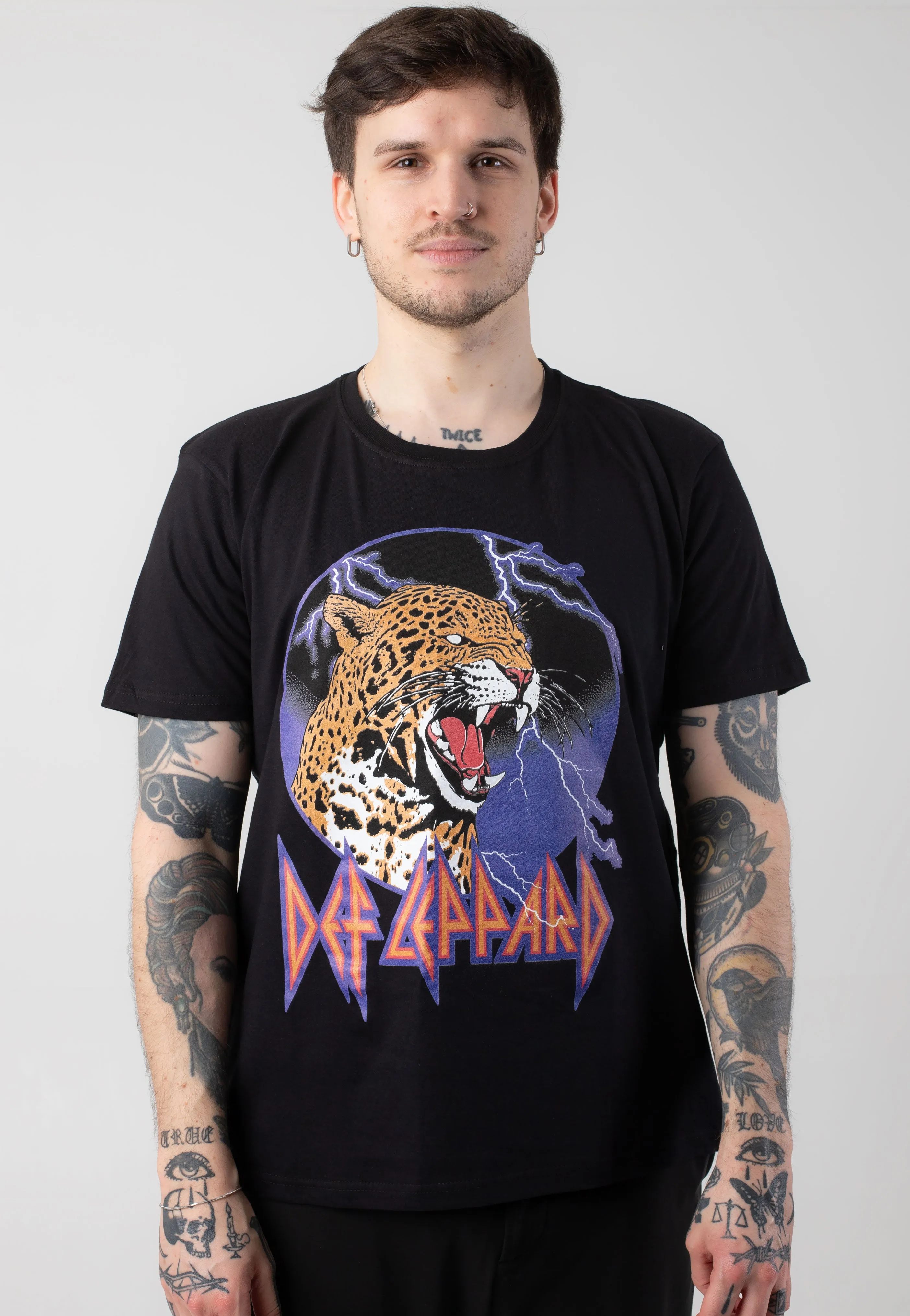Def Leppard - Lightning Leopard - T-Shirt