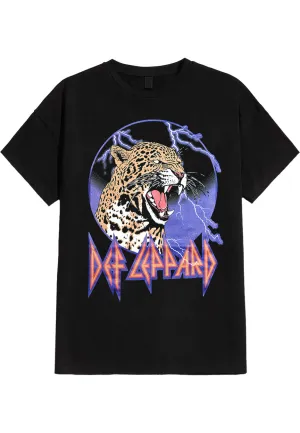 Def Leppard - Lightning Leopard - T-Shirt