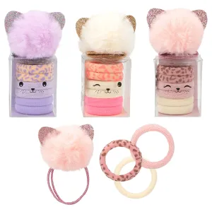 Depesche Princess Mimi Elastic Hairband Set Cat (1pc)