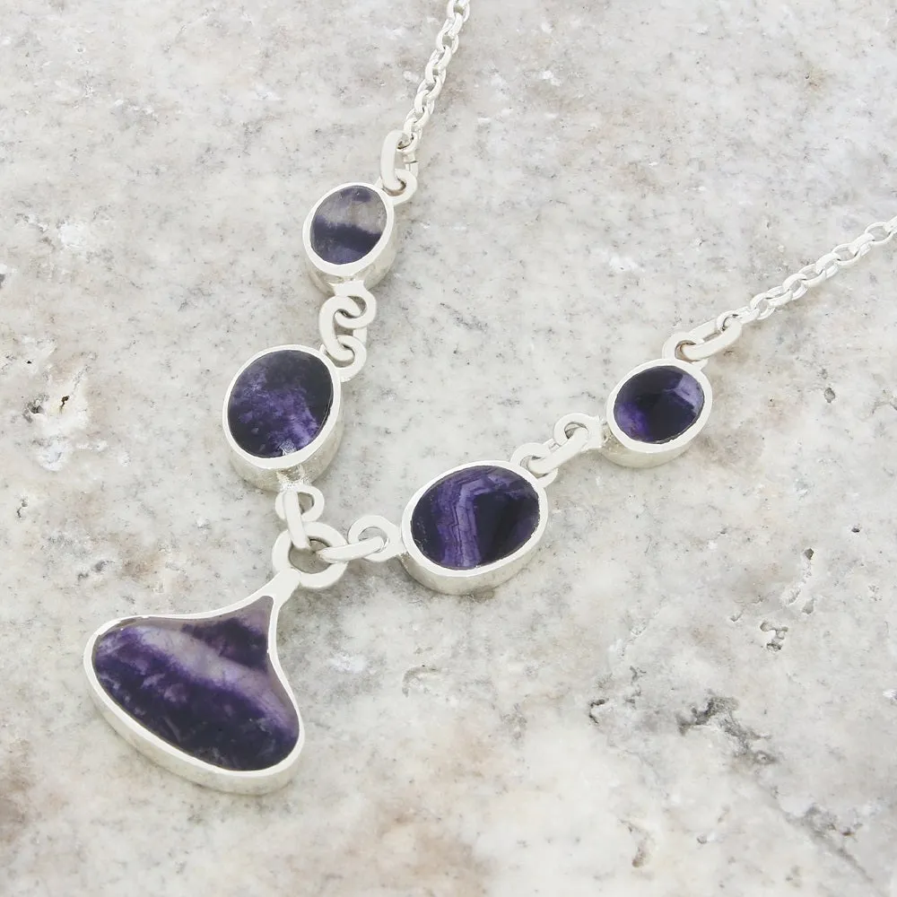 Derbyshire Blue John Ladies Necklace