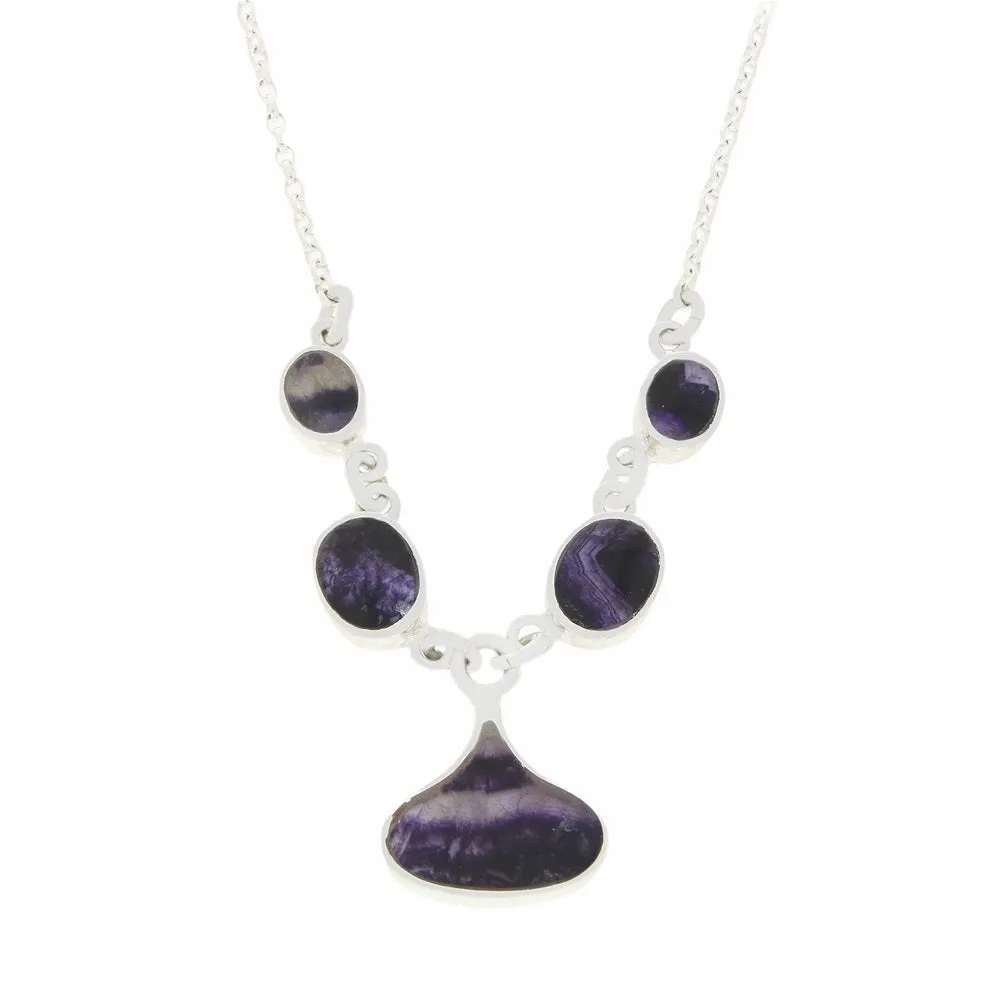 Derbyshire Blue John Ladies Necklace