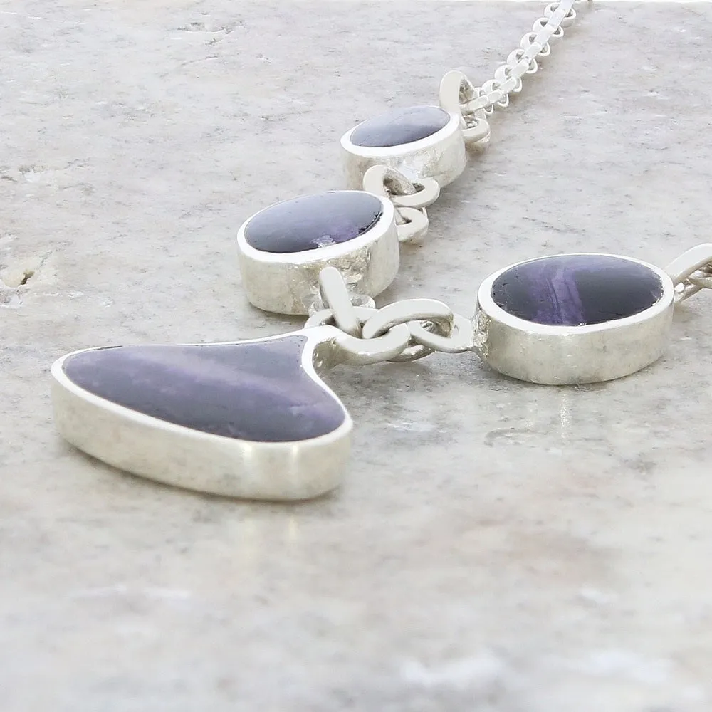 Derbyshire Blue John Ladies Necklace