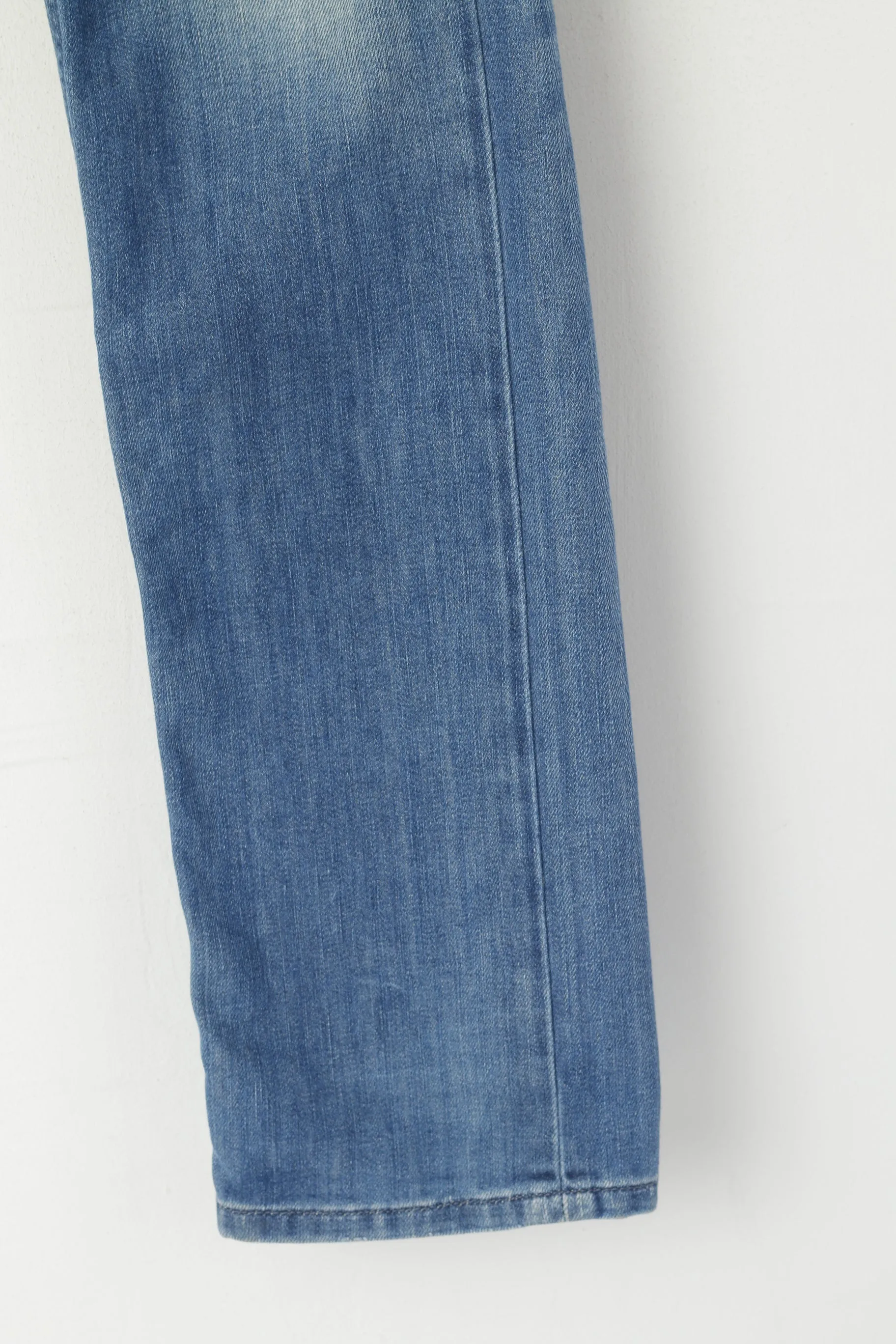 Diesel Men 32 Jeans Trousers Navy Cotton Thanaz Slim Skinny Wash Pants