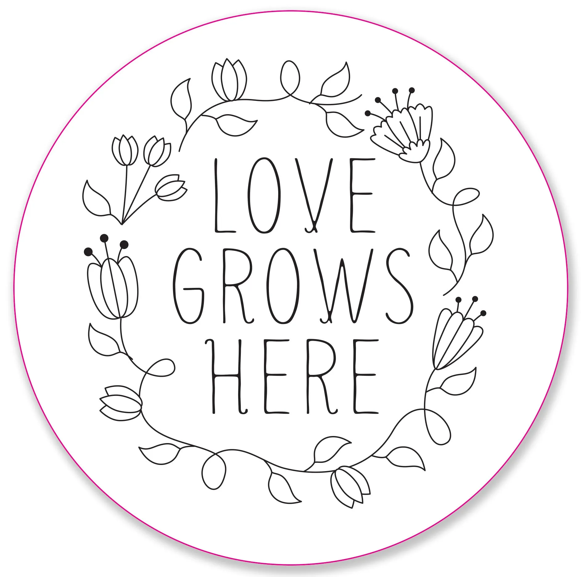 Embroidery Pattern Transfers - Set of 10 Blooms & Succulents