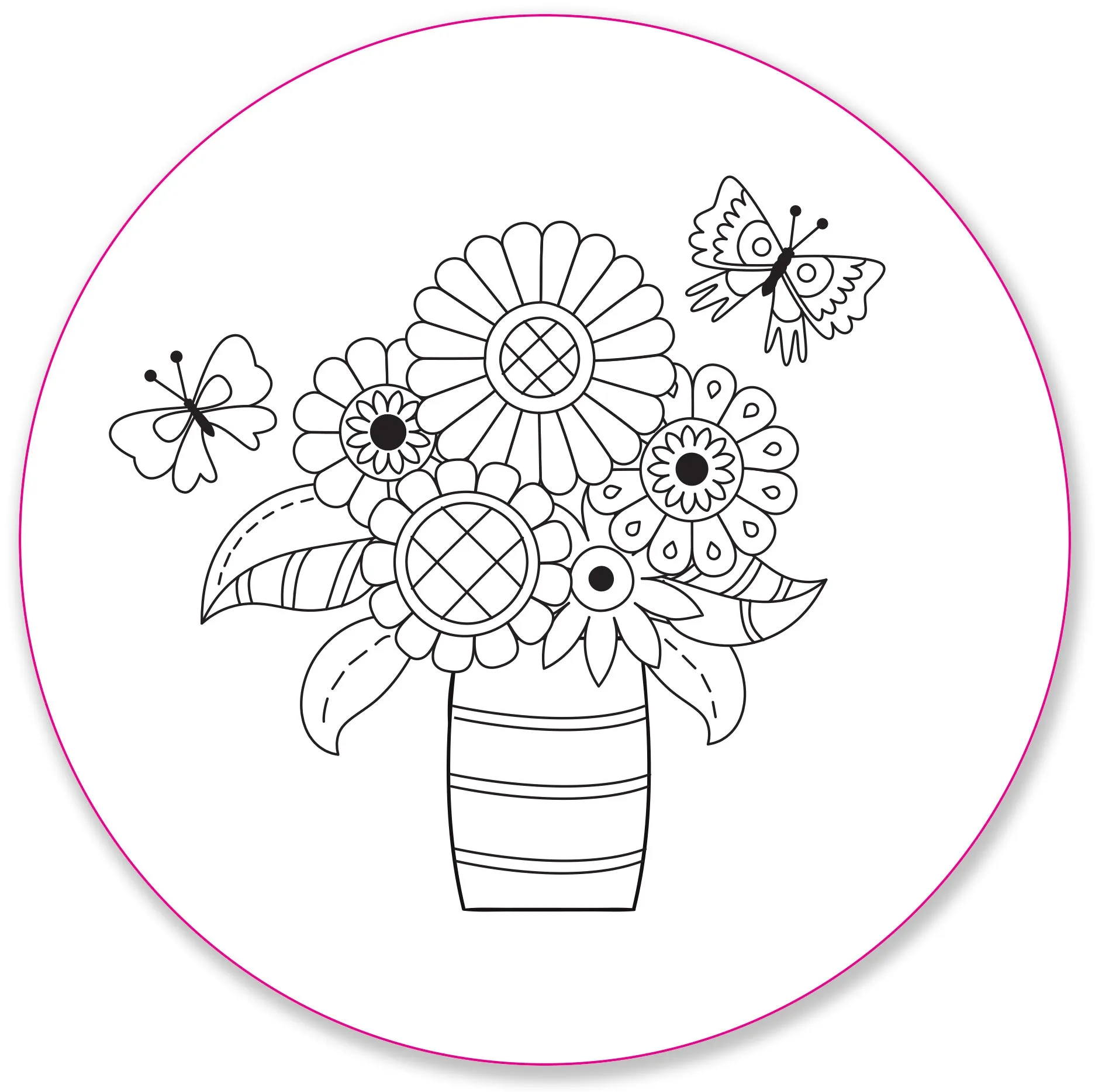 Embroidery Pattern Transfers - Set of 10 Blooms & Succulents