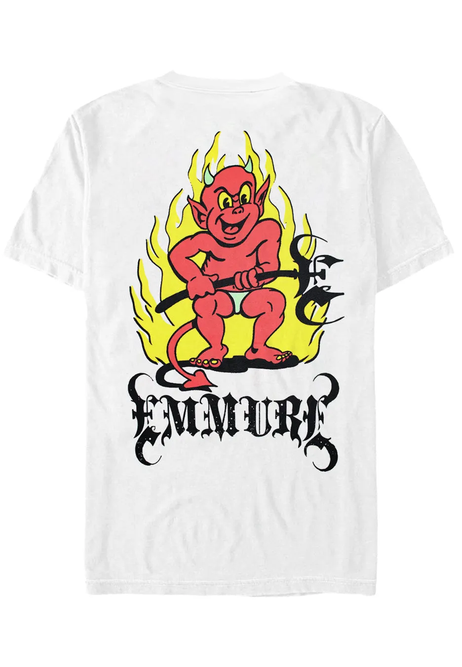 Emmure - Devil Man White - T-Shirt