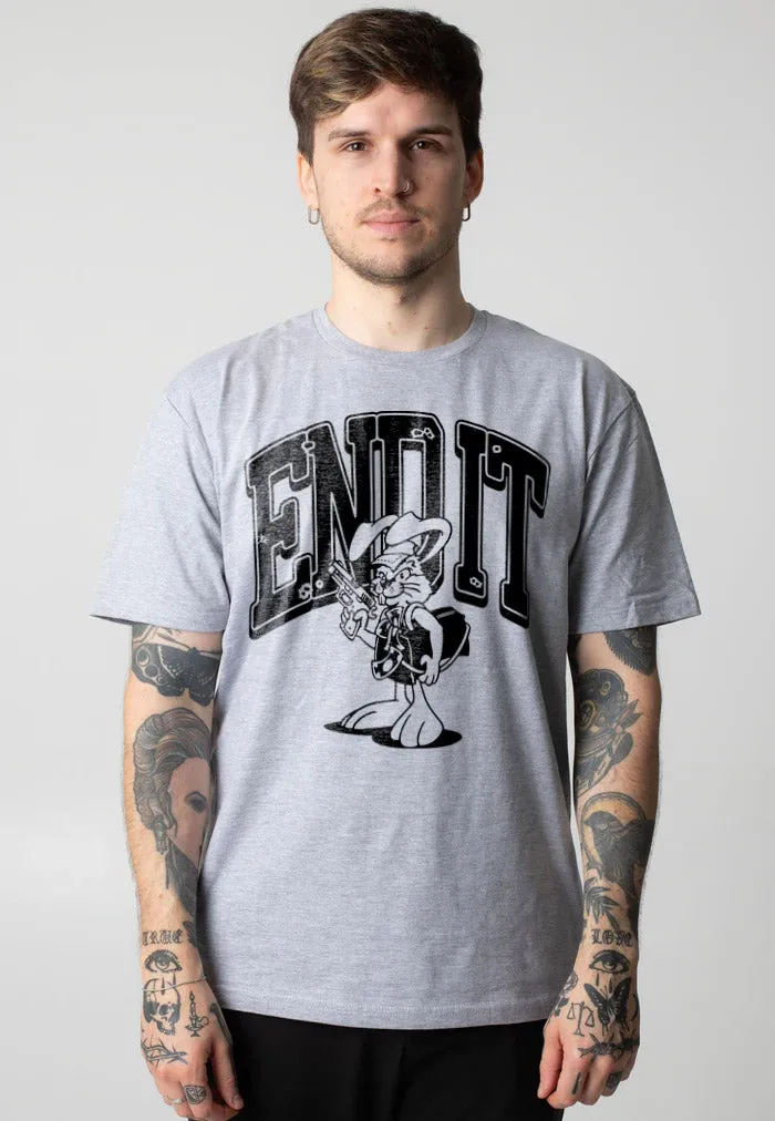 End It - Bunny Sportsgrey - T-Shirt