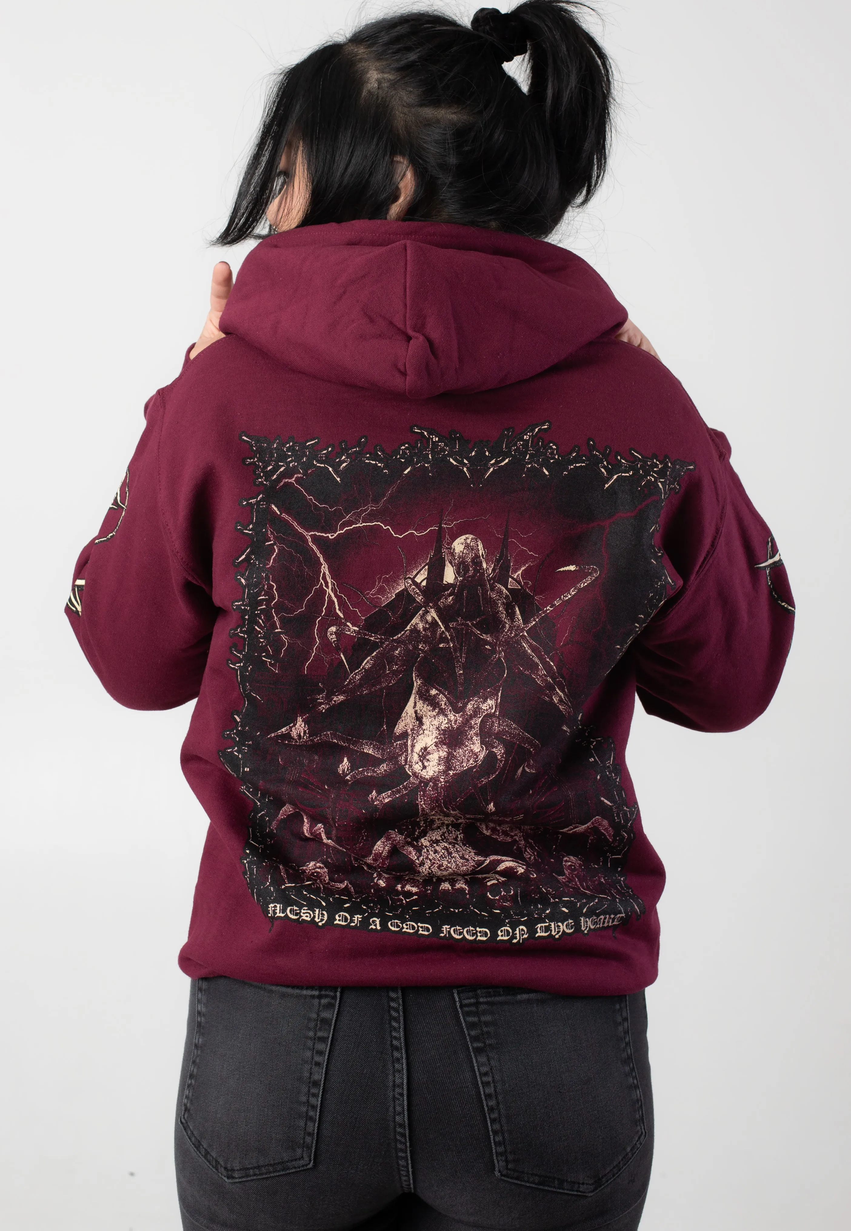 Enterprise Earth - Casket Of Rust Maroon - Hoodie
