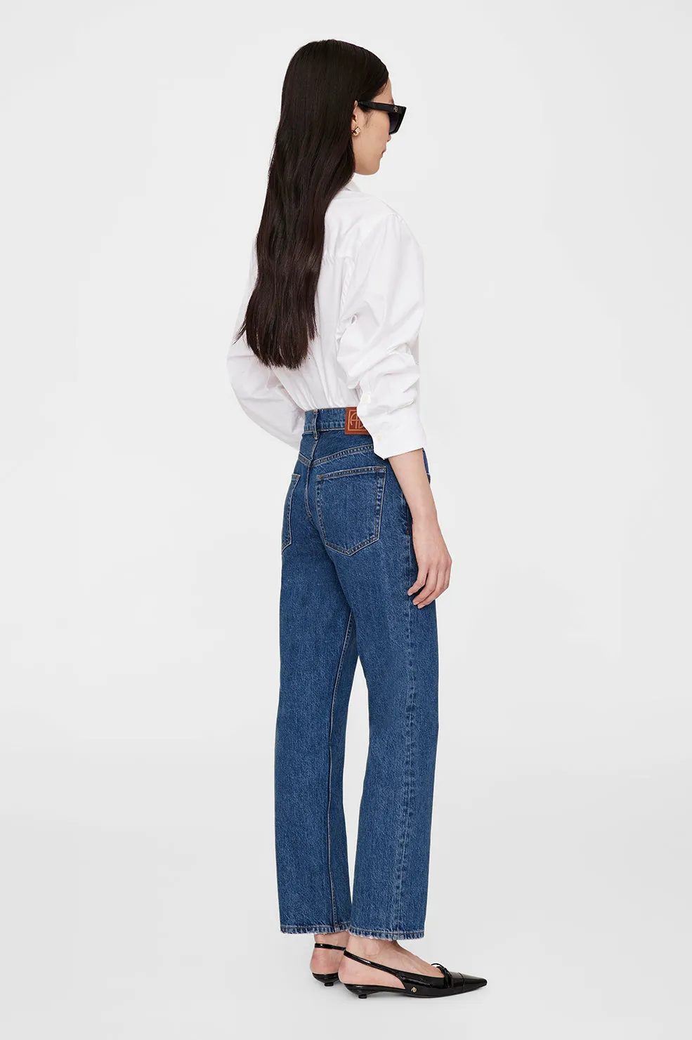 Essie Shirt - White -ANINE BING