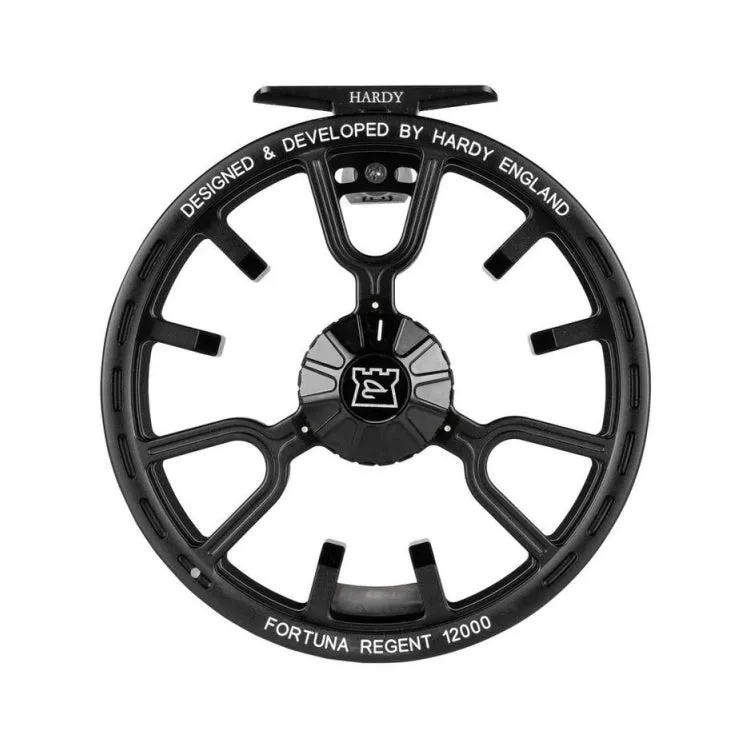 EX-DEMO Hardy Fortuna Regent Fly Reel - Black