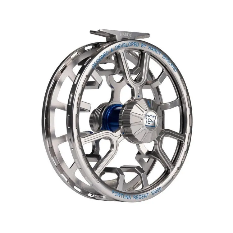 EX-DEMO Hardy Fortuna Regent Fly Reels - Grey Silver