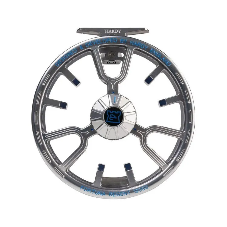 EX-DEMO Hardy Fortuna Regent Fly Reels - Grey Silver