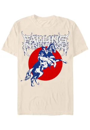 Falling In Reverse - Saddle Natural - T-Shirt