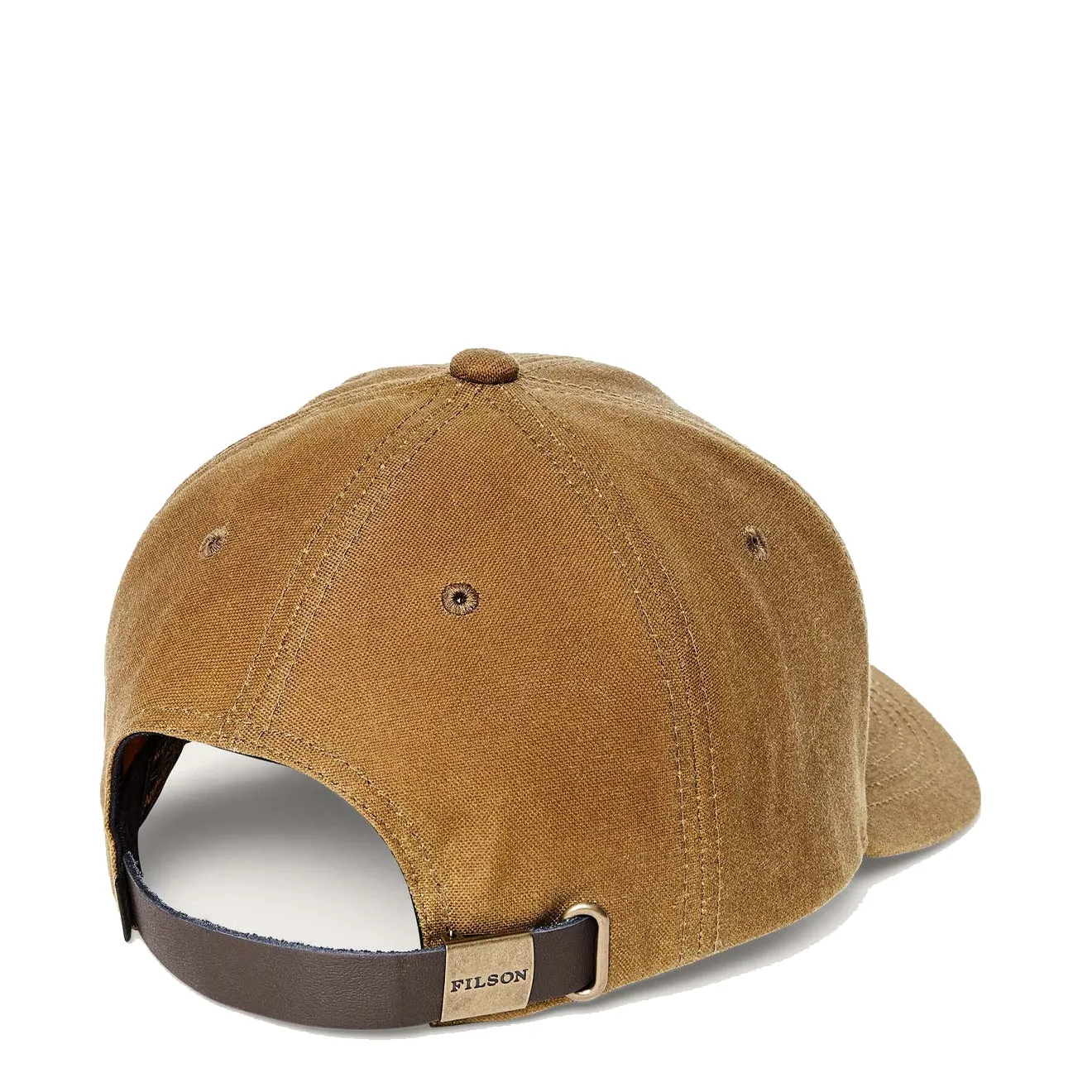Filson Oil Tin Logger Cap Dark Tan