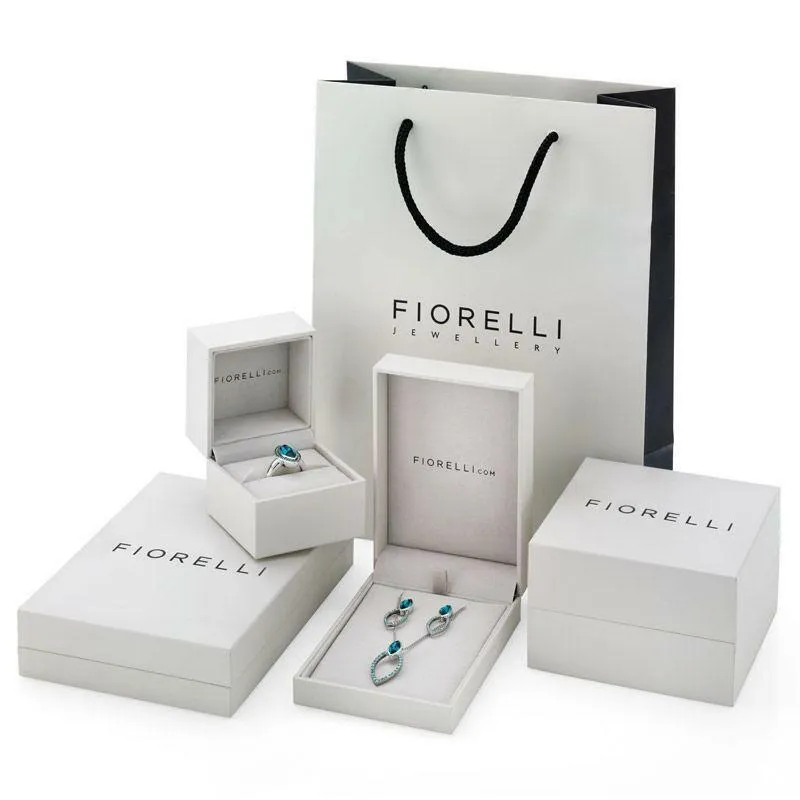 Fiorelli Silver Cubic Zirconia Heart Necklace N4140C