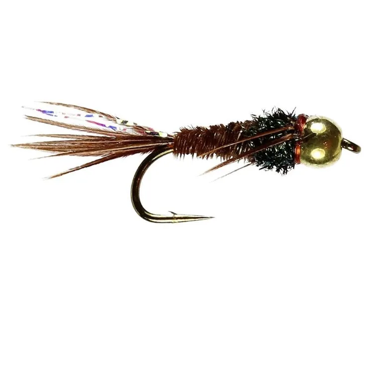 Flashback Pheasant Tail Gold Bead Flies