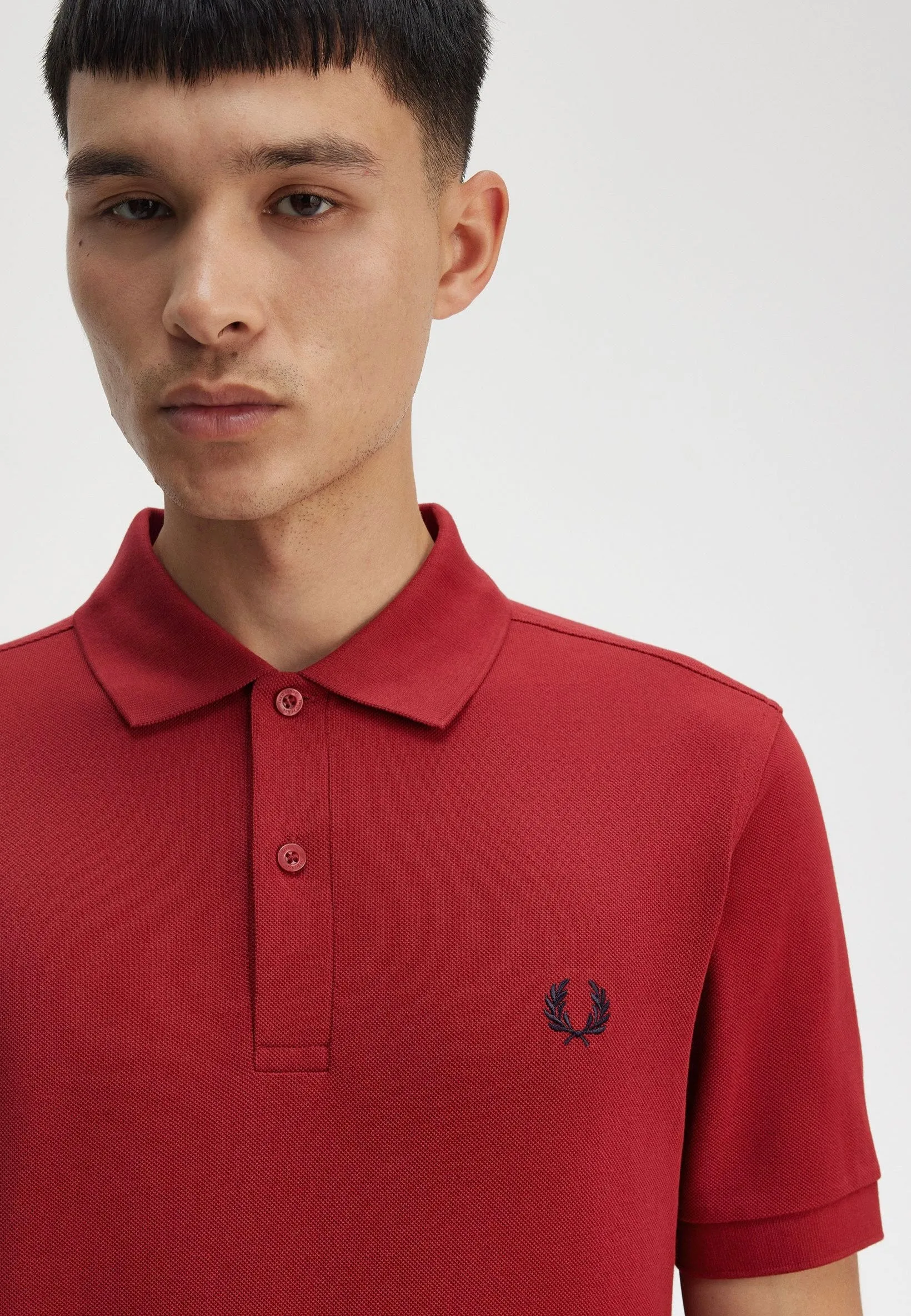 Fred Perry - The Fred Perry Burnt Red/Navy - Polo
