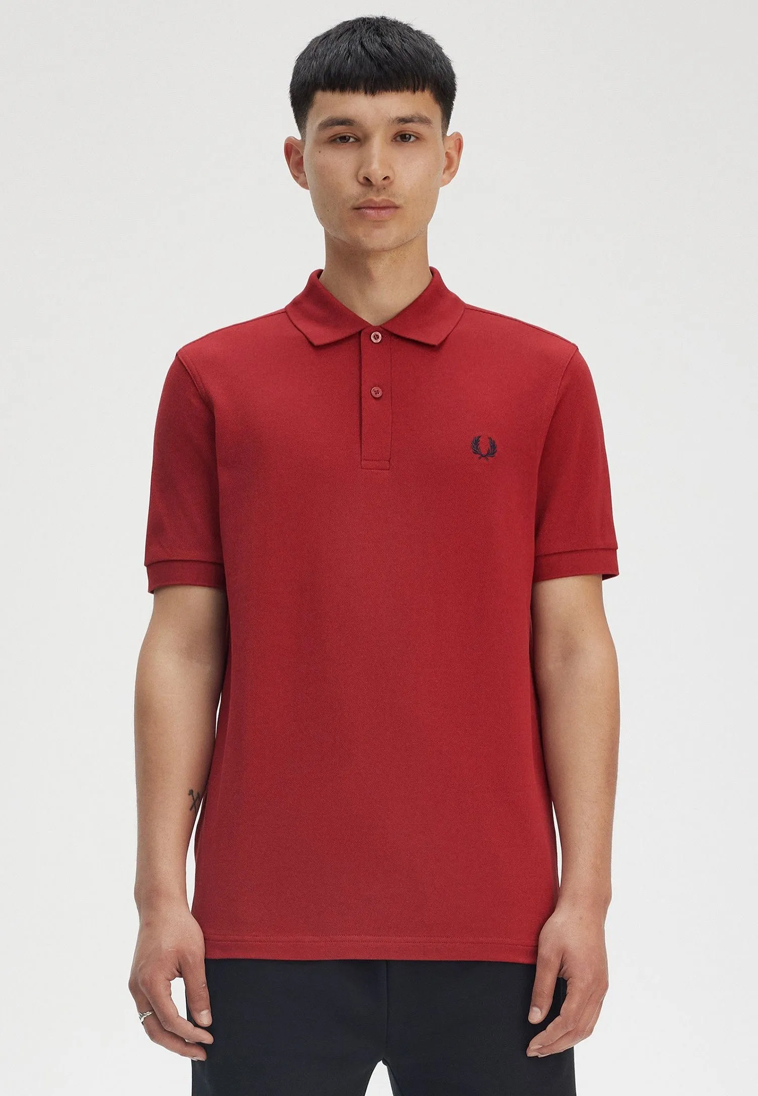 Fred Perry - The Fred Perry Burnt Red/Navy - Polo