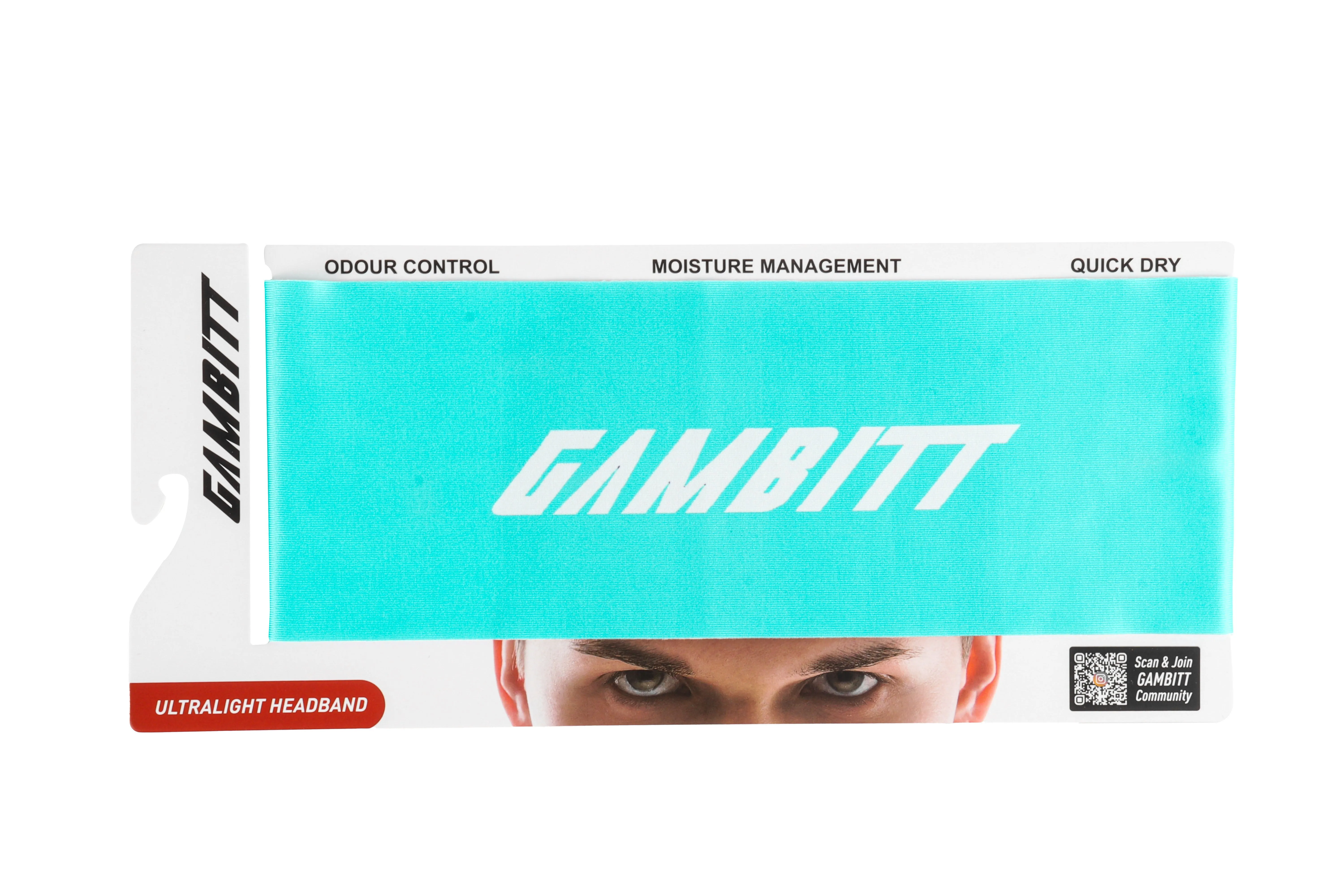 Gambitt Ultralight Headband (Teal)