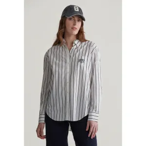 GANT Relaxed Small Graphic Shirt in Classic Blue 4300406