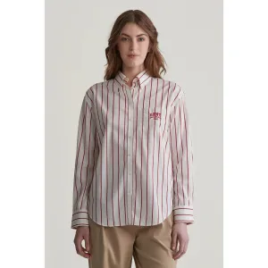 GANT Relaxed Small Graphic Shirt in Ruby Red 4300406