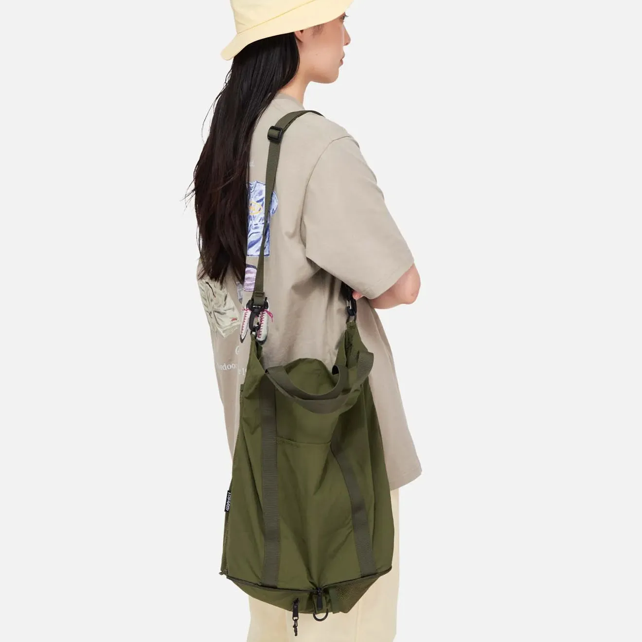 Gramicci Nylon Packable Explorer Tote Olive