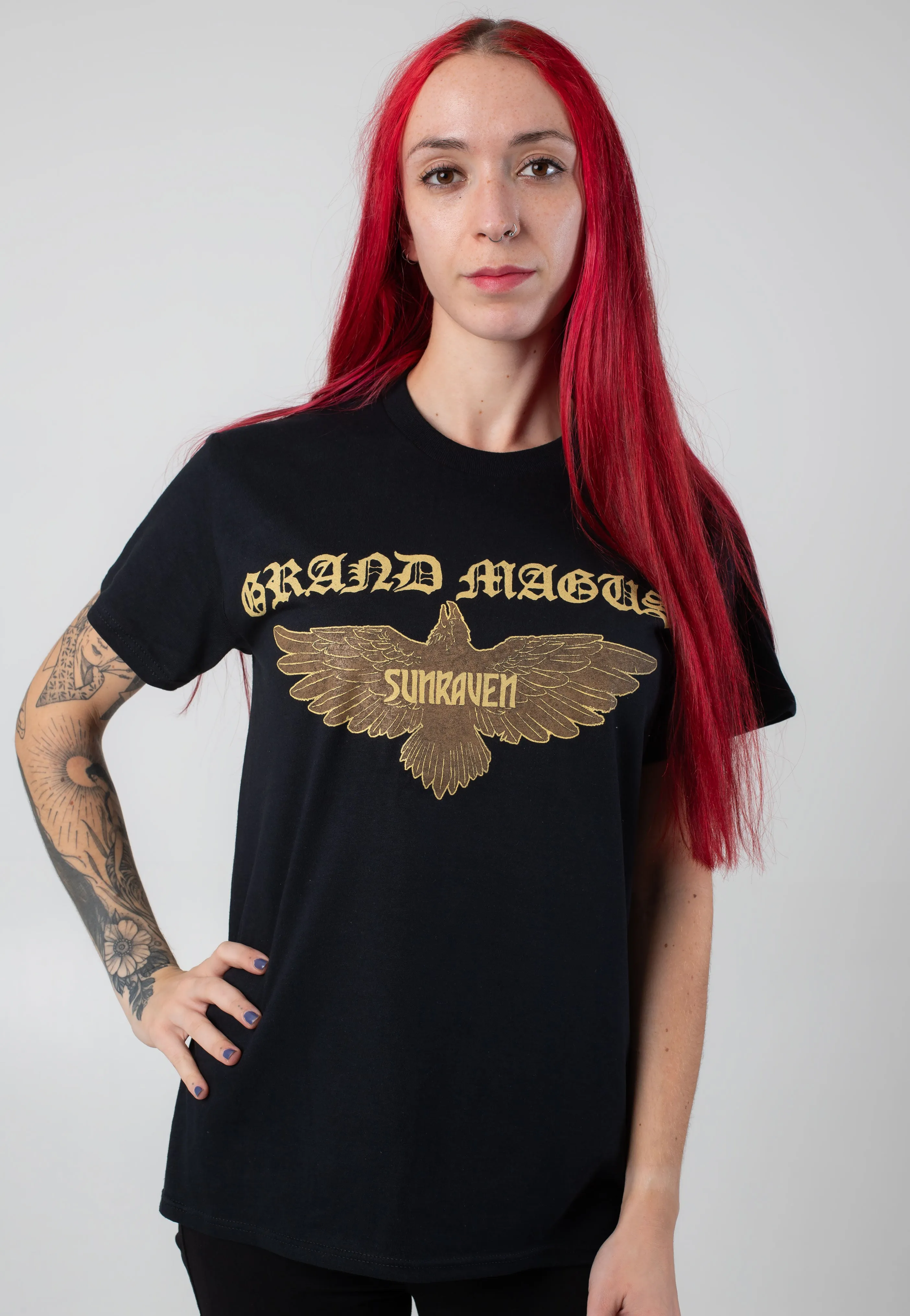 Grand Magus - Sunraven Logo - T-Shirt