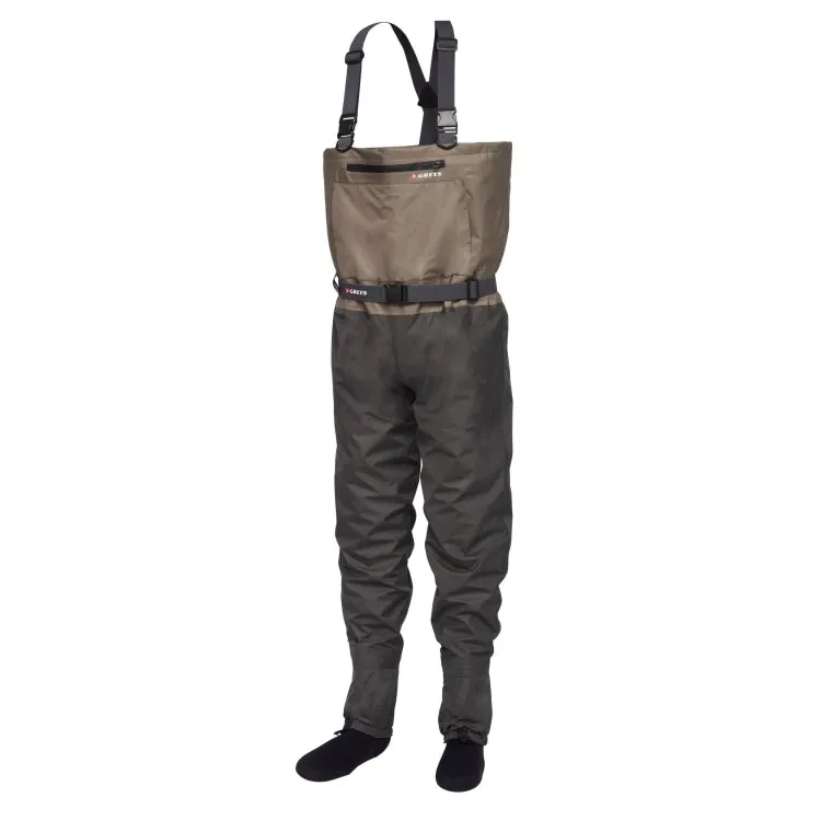Greys Tail Breathable Stockingfoot Waders - Brown