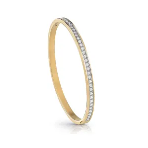 Guess Colour My Day Gold Plated Crystal Bangle UBB02248YG
