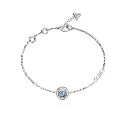 Guess Solitaire Heart Bracelet JUBB04668JWRHLSL