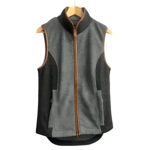 Gunner and Hound Ladies Tweed Incorporated Gilet - Slate Grey