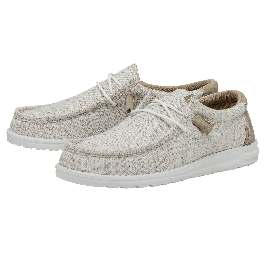 Hey Dude Men's Wally Ascended Woven Ivory Coast
