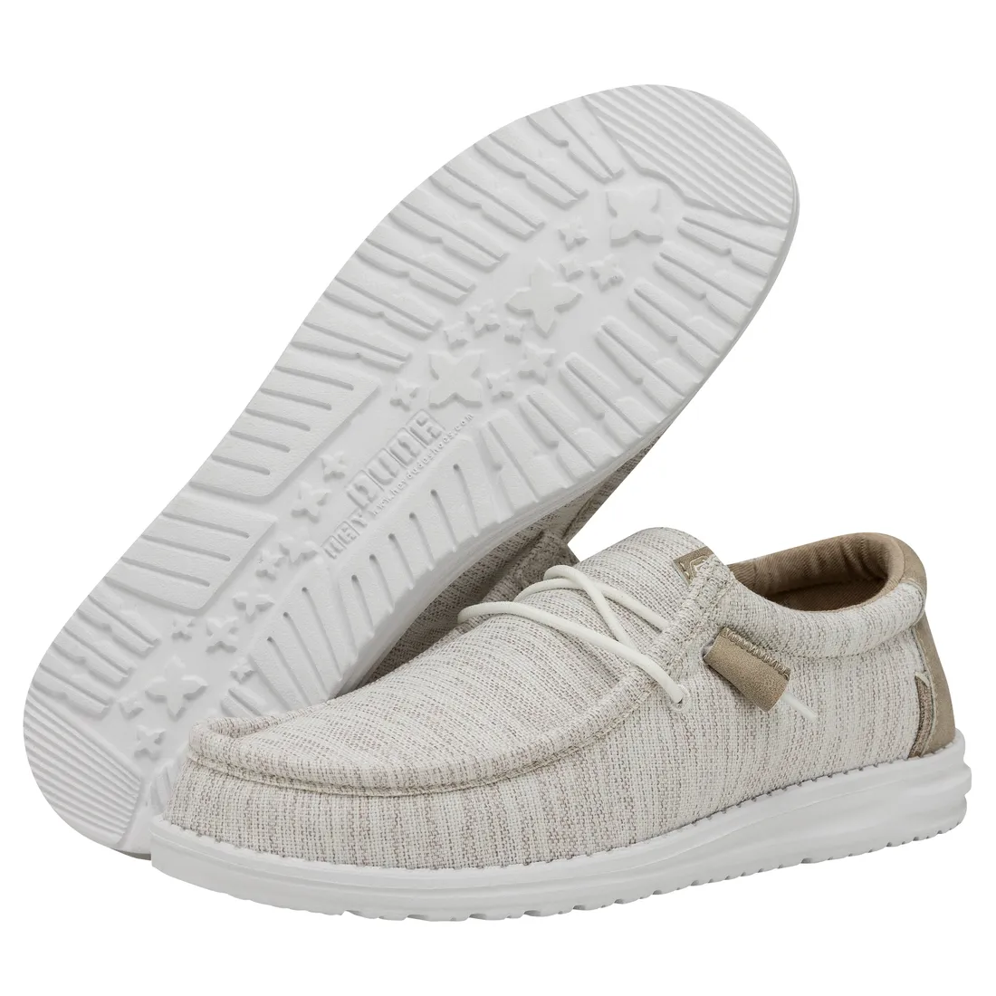 Hey Dude Men's Wally Ascended Woven Ivory Coast