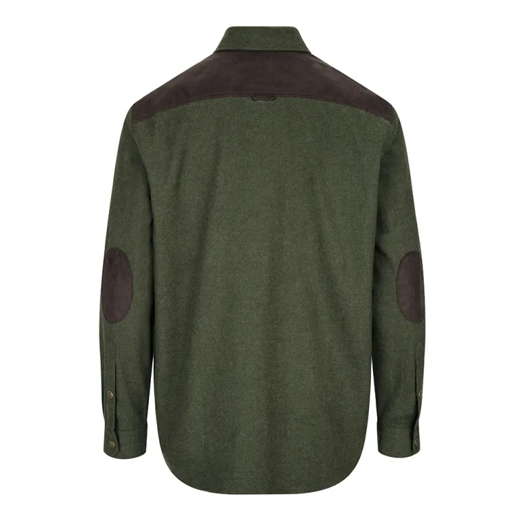 Hoggs of Fife Dunvegan Flannel Shirt - Loden