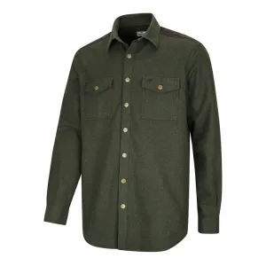 Hoggs of Fife Dunvegan Flannel Shirt - Loden