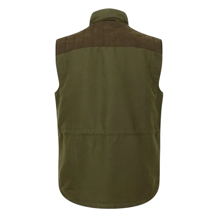 Hoggs of Fife Kincraig Field Waistcoat - Olive Green