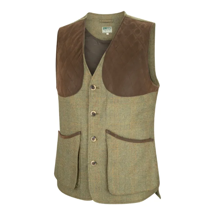 Hoggs of Fife Kinloch Technical Tweed Field Waistcoat - Autumn Bracken