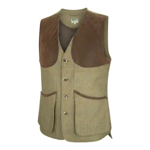 Hoggs of Fife Kinloch Technical Tweed Field Waistcoat - Autumn Bracken