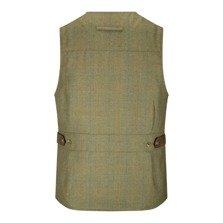 Hoggs of Fife Kinloch Technical Tweed Field Waistcoat - Autumn Bracken