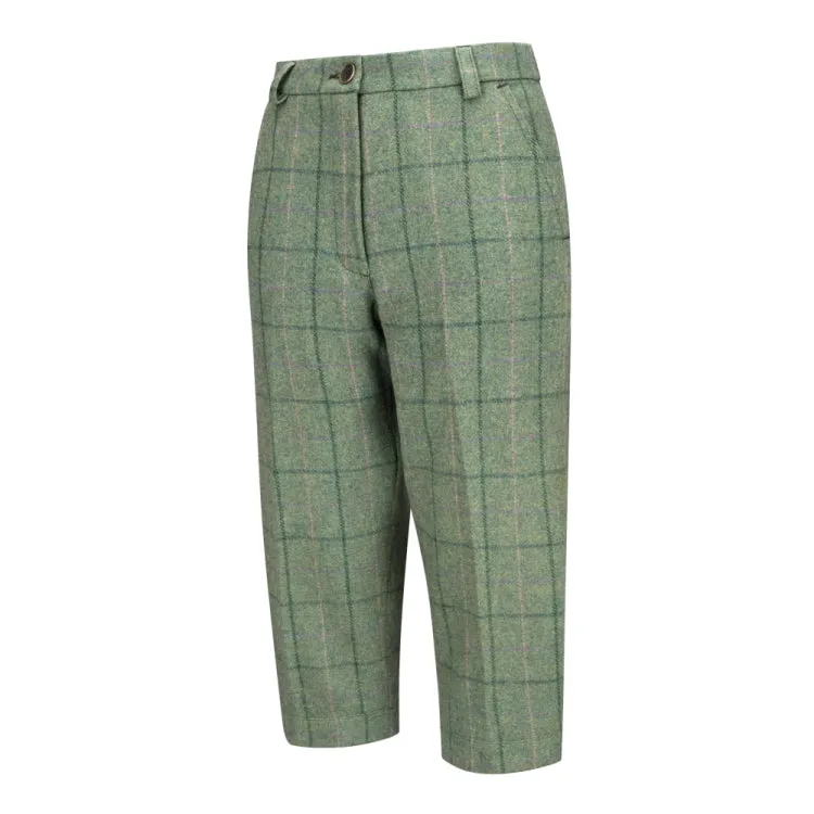 Hoggs of Fife Ladies Roslin Technical Tweed Breeks - Spring Bracken
