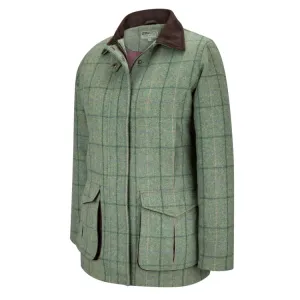 Hoggs of Fife Ladies Roslin Technical Tweed Field Coat - Spring Bracken