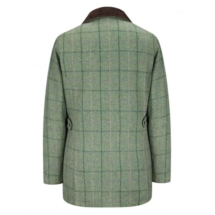 Hoggs of Fife Ladies Roslin Technical Tweed Field Coat - Spring Bracken