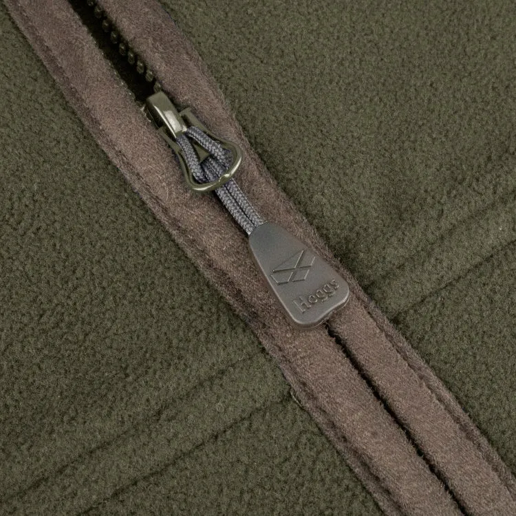 Hoggs of Fife Woodhall Fleece Gilet - Green