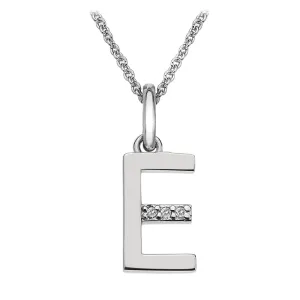 Hot Diamonds Initial E Silver Micro Pendant DP405