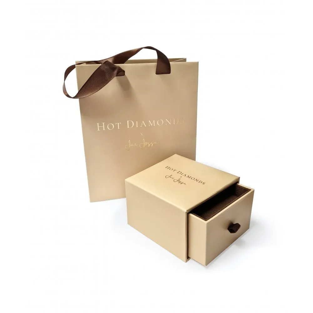 Hot Diamonds Initial S Gold Plated Silver Pendant DP957