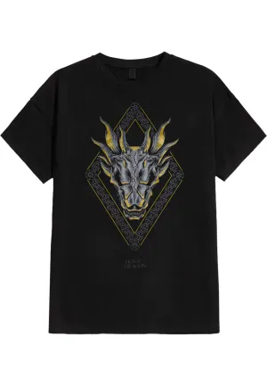House Of The Dragon - Diamond Skull - T-Shirt