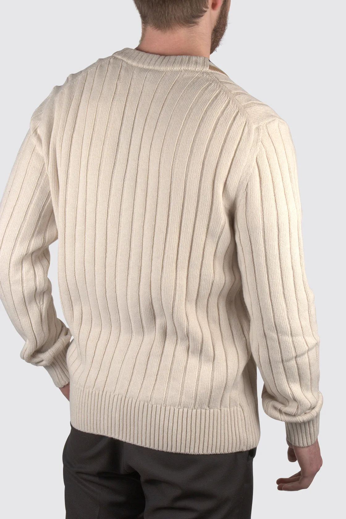 Hugo Boss Losilvio Cardigan Open White