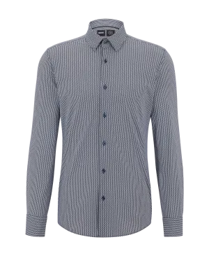 Hugo Boss P-Hank Kent Shirt Dark Blue